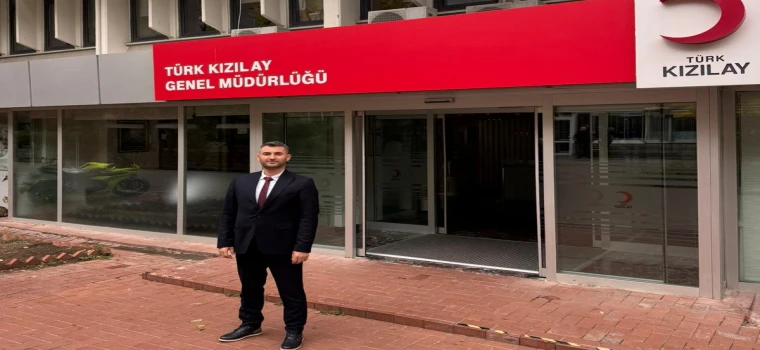 Mimar Sinan Meral, Türk Kızılayı Çerkezköy Şube Başkanı Oldu
