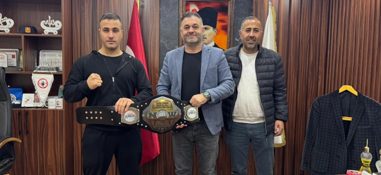 MUSA DURMAZ’DAN ALTIN KEMERLE ANLAMLI ZİYARET