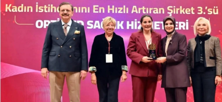 OPTİMED SAĞLIK GRUBU, KADIN İSTİHDAMINDA TÜRKİYE 3.’SÜ OLDU