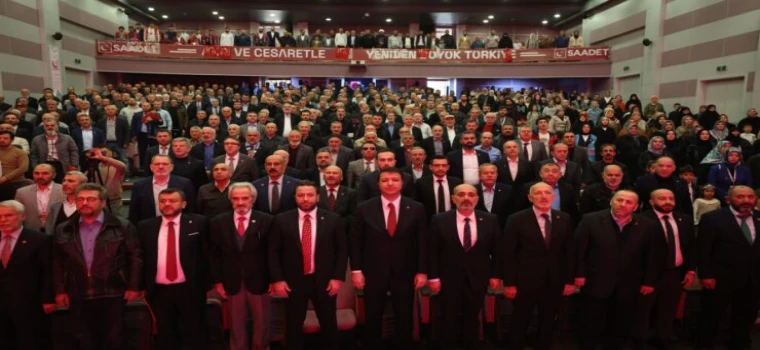 SAADET PARTİSİ ÇORLU İLÇE BAŞKANI AYTUĞ ARSLAN GÜVEN TAZELEDİ