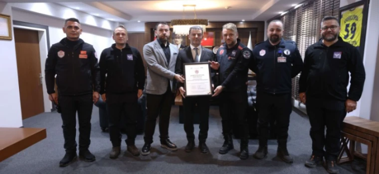 KAPAKLI BELEDİYESİ ARAMA KURTARMA EKİBİ AFAD AKREDİTASYON SERTİFİKASI ALDI