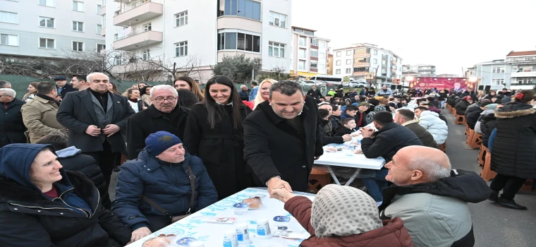 ORTACAMİ MAHALLESİ HALK SOFRASINA YOĞUN İLGİ