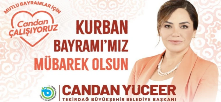 CANDAN BAŞKAN’DAN KURBAN BAYRAMI MESAJI
