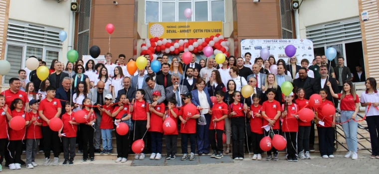 ÇERKEZKÖY SEVAL-AHMET ÇETİN FEN LİSESİ’NDE BİLİM RÜZGARI ESTİ