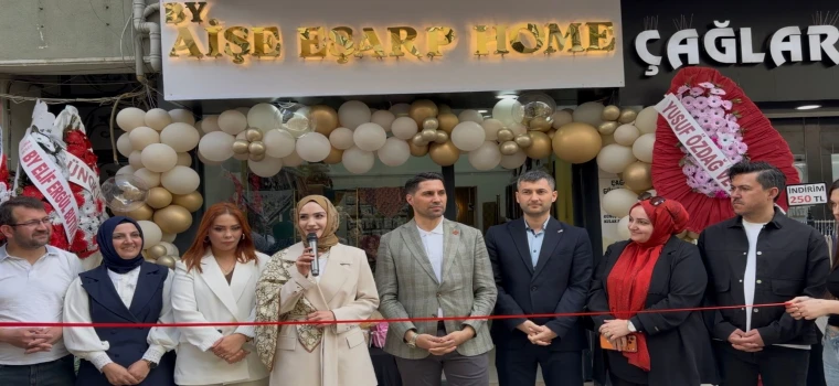 Çerkezköy’de Şıklığın Yeni Adresi By Aise Eşarp Home Açıldı