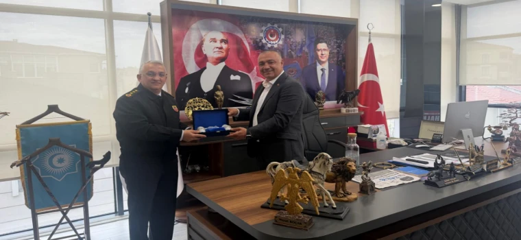 İL JANDARMA KOMUTANI ALİ GÜNGÖR’DEN TÜRK METAL’E ZİYARET
