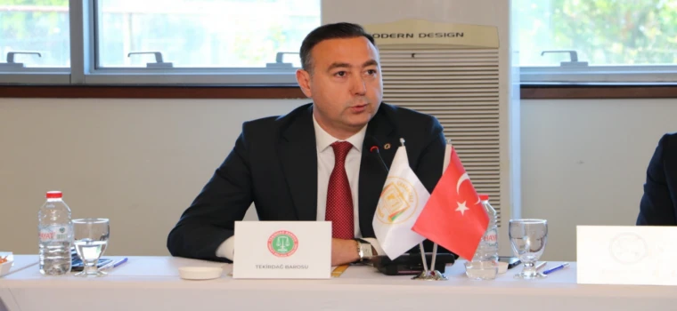 TEKİRDAĞ BAROSU BAŞKANI AV. EGEMEN GÜRCÜN, EGE VE MARMARA BÖLGE BARO BAŞKANLARI TOPLANTISI'NA KATILDI