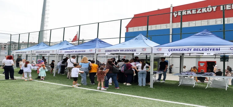 Çerkezköy’de Yaz Spor Okulu Coşkuyla Başladı: 2 Bin Öğrenci Sporla Buluşuyor