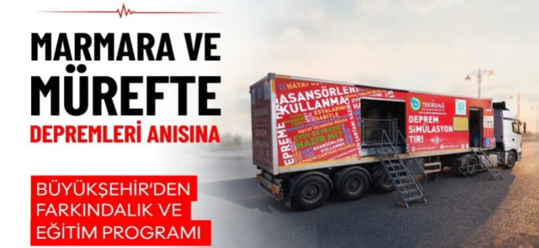 DEPREM BİLİNCİ İÇİN 11 İLÇEDE SEFERBERLİK BAŞLIYOR