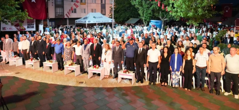 ERGENE BELEDİYE BAŞKANI TOPAK: “15 TEMMUZ 2016’DA YAZILAN DESTAN, TARİHİMİZİN EN KRİTİK DÖNÜM NOKTALARINDAN BİRİ OLDU”