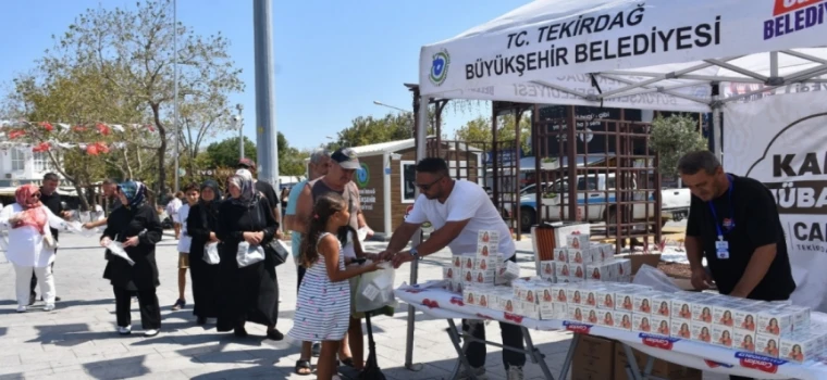 TEKİRDAĞ’DA MEVLİT KANDİLİ’NDE PAYLAŞMA VE DAYANIŞMA BULUŞTU