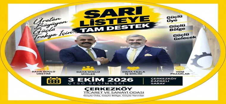 Aydın Özrek, Sarı Liste için çalışmalarına hız verdi