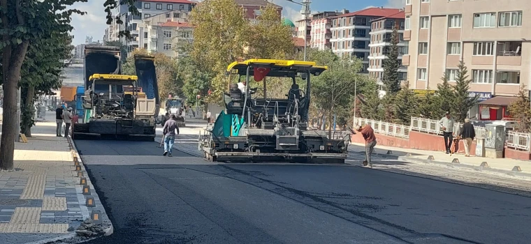 Büyükşehir’den Çerkezköy’de asfalt mesaisi