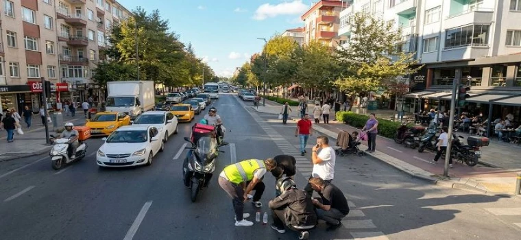 Çerkezköy’de scooter kazası: 18 yaşındaki genç yaralandı