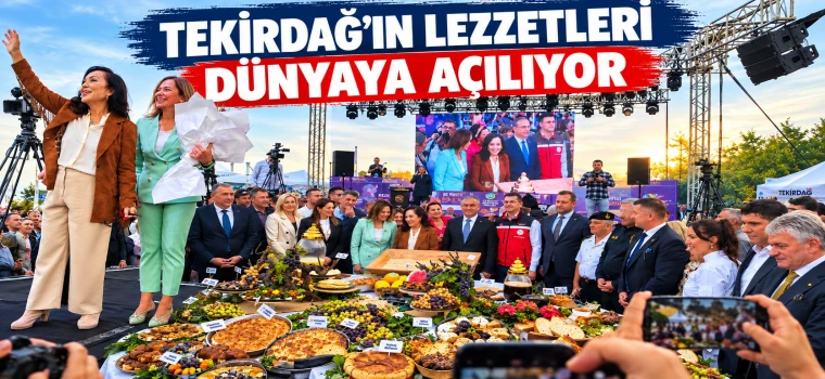 Tekirdağ'ın Lezzetleri Dünyaya Açılıyor