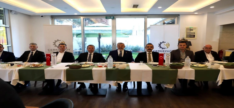 Çerkezköy TSO, üç ilçenin muhtarlarıyla buluştu