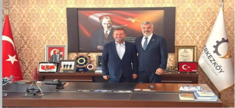 Kozuva’dan Çetin’e ilk tebrik ziyareti