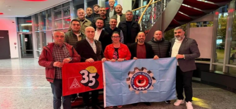 Murat Koçak, Almanya’da işçi hakları ve sendikal çalışmaları inceledi
