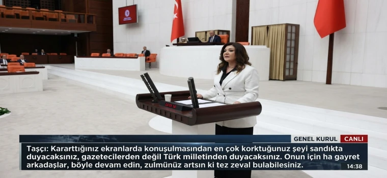 Selcan Taşçı’dan iktidara sert sözler: “Ekranları karartmak yoksulluğu gizlemez!”