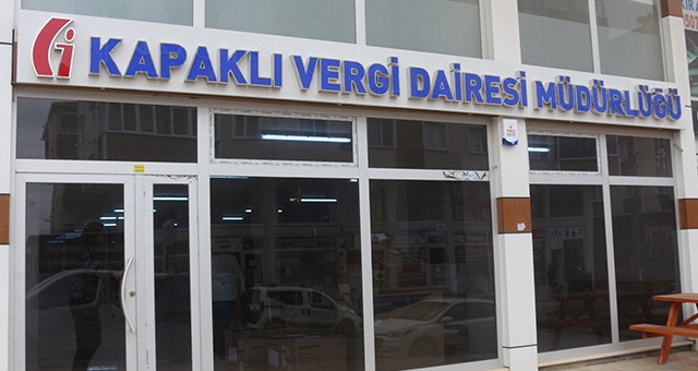 KAPAKLI VERGİ DAİRESİ HİZMETE AÇILDI