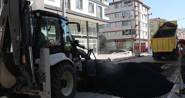 KAPAKLI’DA YOL ÇALIŞMALARI