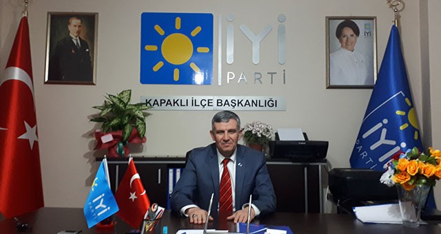 İYİ PARTİ İLÇE BAŞKANI’NDAN SEÇİM AÇIKLAMASI