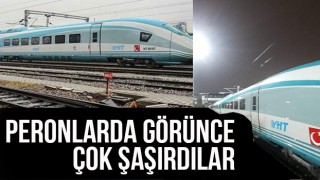 ÇERKEZKÖY’DE HIZLI TREN HEYECANI