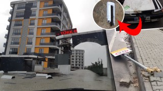 ÇERKEZKÖY’DE KUVVETLİ RÜZGAR, KASIP KAVURDU