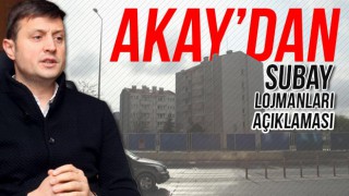 AKAY: “O ALAN ENİNDE SONUNDA YEŞİL ALANA DAHİL OLACAK”