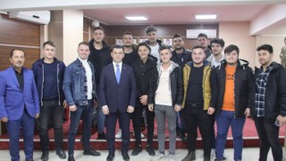 ASKER ADAYLARINDAN BAŞKAN MUSTAFA ÇETİN’E ZİYARET