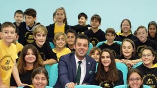 BAŞKAN AHMET SARIKURT ÖĞRENCİLERE ´İYİ TATİLLER´ DİLEDİ