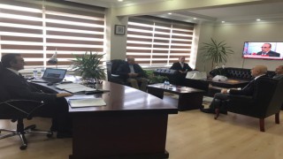 İŞ ADAMLARI DERNEĞİ’NDEN KAYMAKAM ABBAN’A ZİYARET