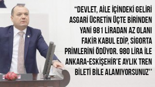 “SGK YASASI’NDAKİ YOKSULLUK TANIMI DEĞİŞMELİ”