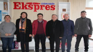 YENİ YÖNETİMDEN EKSPRES’E ZİYARET