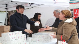 10 BİN ADET KANDİL SİMİDİ DAĞITILDI