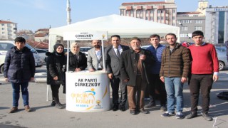 AK PARTİ’DE ÜYE ÇALIŞMALARI SÜRÜYOR