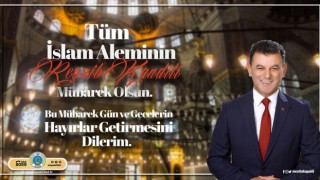 BAŞKAN ÇETİN’İN REGAİP KANDİLİ MESAJI