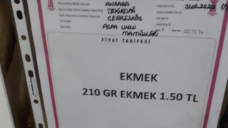 EKMEKTE GRAMAJ DA FİYAT DA DEĞİŞTİ