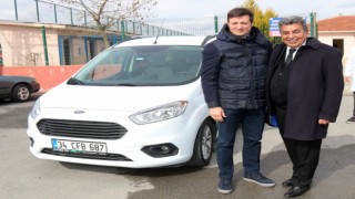 ÇOSB, BELEDİYEYE ARAÇ HİBE ETTİ