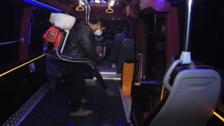 KAPAKLI’DA OKULLAR VE TOPLU TAŞIMA ARAÇLARI DEZENFEKTE EDİLDİ