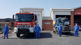 KORONAVİRÜS MÜCADELE ÇALIŞMALARINA ARALIKSIZ DEVAM EDİLİYOR