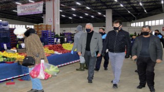 AKAY, PAZARCILARI DA VATANDAŞLARI DA TEK TEK UYARDI