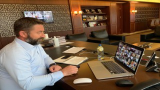 BAŞKAN KOZUVA HİSARCIKLIOĞLU İLE GÖRÜŞTÜ