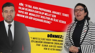 KÖK’LE DÖNMEZ ARASINDA “ZINDIK” ATIŞMASI