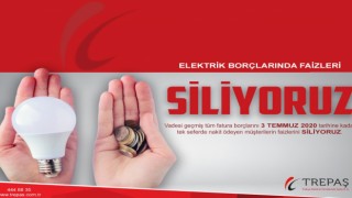 ELEKTRİK BORÇLARI SİLİNİYOR