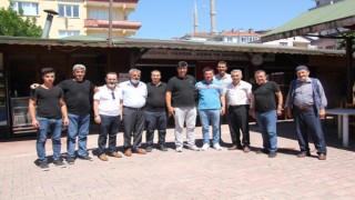 BİN 400 KİLOMETREDEN HEMŞERİLERİNİ ZİYARETE GELDİLER