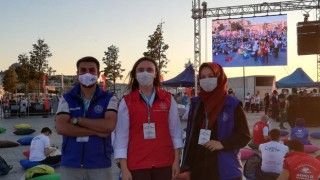 ÇERKEZKÖY GENÇ GÖNÜLLÜLERİ AYASOFYA’DA BULUŞTU