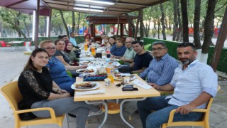 TSD ŞUBE BAŞKANI KOCAÇINAR, BASIN MENSUPLARIYLA BİR ARAYA GELDİ