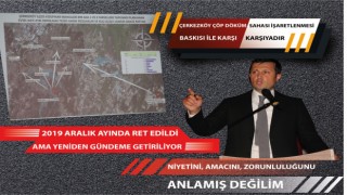 AKAY; "KIZILPINAR’DA ÇÖP DÖKÜM ALANI İSTEMİYORUZ"