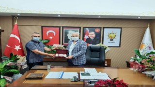 KOÇAK VE ÖZDEN’DEN ÇETİNTAŞ’A HAYIRLI OLSUN ZİYARETİ